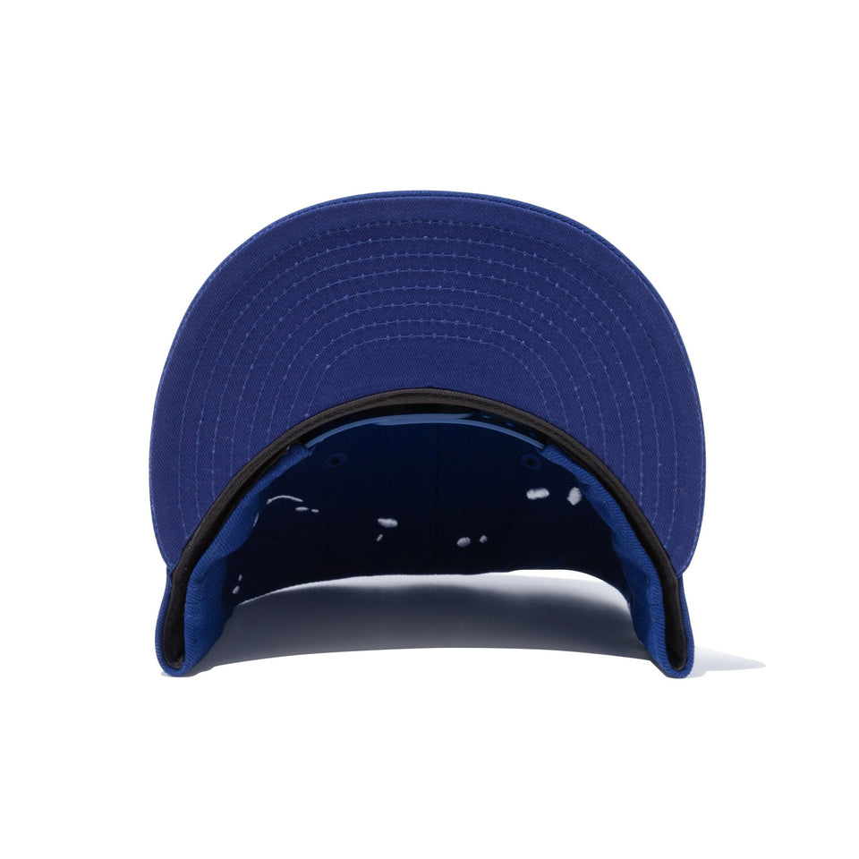 9FIFTY Splash Embroidery スプラッシュエンブロイダリー ロサンゼルス・ドジャース ダークロイヤル × スノーホワイト - 13515860-SM | NEW ERA ニューエラ公式オンラインストア