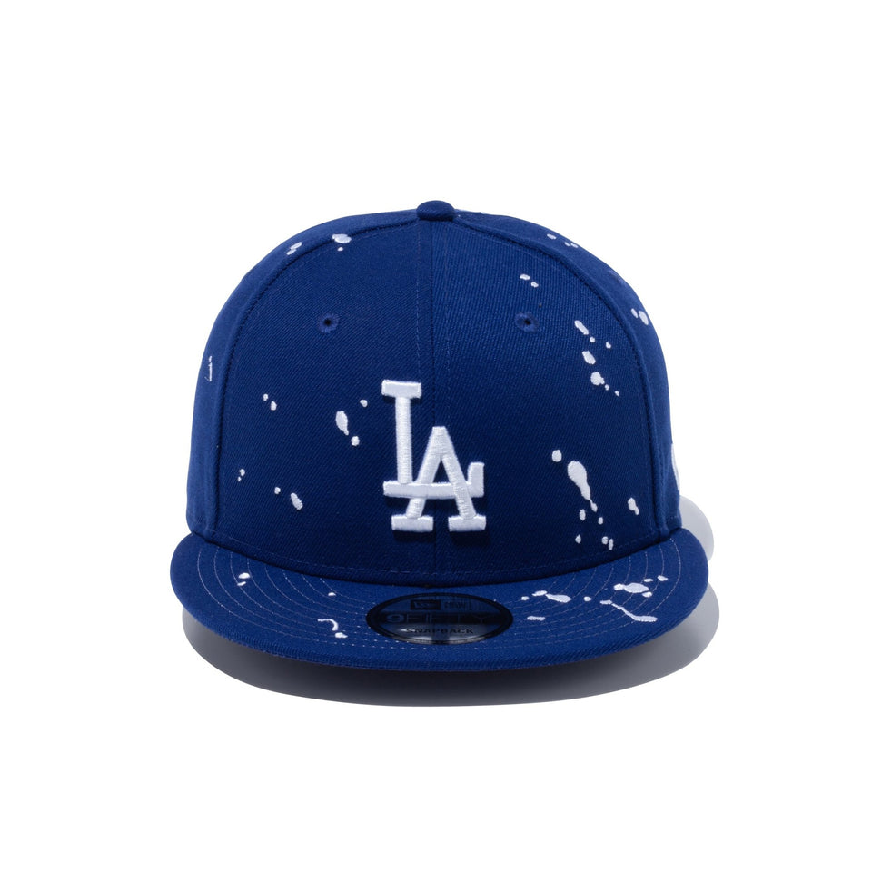 9FIFTY Splash Embroidery スプラッシュエンブロイダリー ロサンゼルス・ドジャース ダークロイヤル × スノーホワイト - 13515860-SM | NEW ERA ニューエラ公式オンラインストア