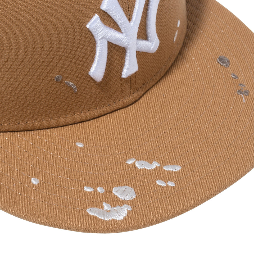 9FIFTY Splash Embroidery ニューヨーク・ヤンキース ウィート 