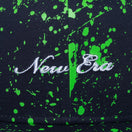 【ゴルフ】 9FIFTY Splash Paint スプラッシュペイント スクリプトロゴ ネイビー - 14109196-OSFM | NEW ERA ニューエラ公式オンラインストア
