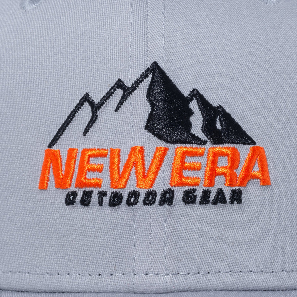 9FIFTY ストレッチスナップ Stretch Cotton ニューエラアウトドアギア グレー【ニューエラアウトドア】 - 14110087-SM | NEW ERA ニューエラ公式オンラインストア