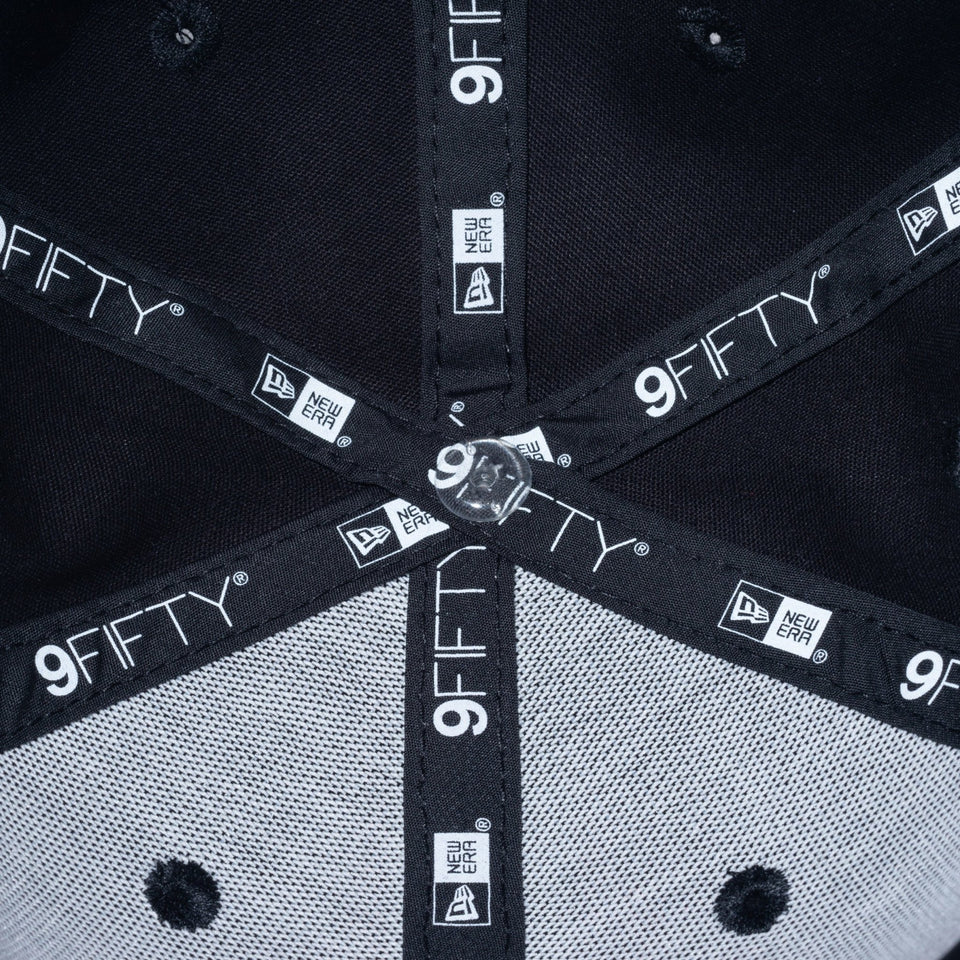 【ゴルフ】 9FIFTY Stretch Cotton Washable アーチロゴ ブラック グレーバイザー - 14109199-OSFM | NEW ERA ニューエラ公式オンラインストア
