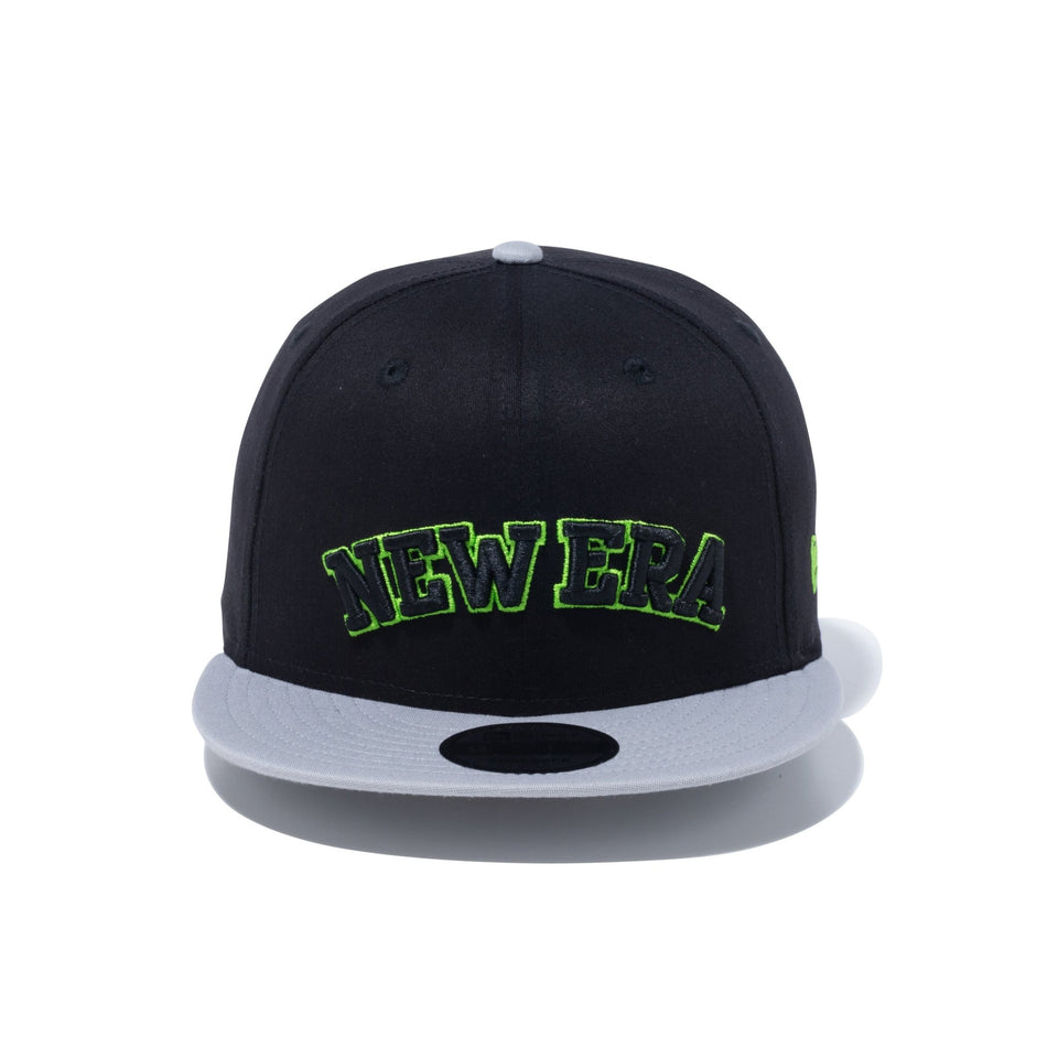 【ゴルフ】 9FIFTY Stretch Cotton Washable アーチロゴ ブラック グレーバイザー - 14109199-OSFM | NEW ERA ニューエラ公式オンラインストア