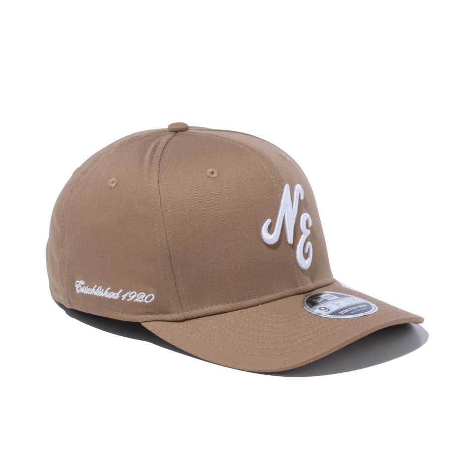 9FIFTY Metal Flag Logo ブラック × メタリックシルバー