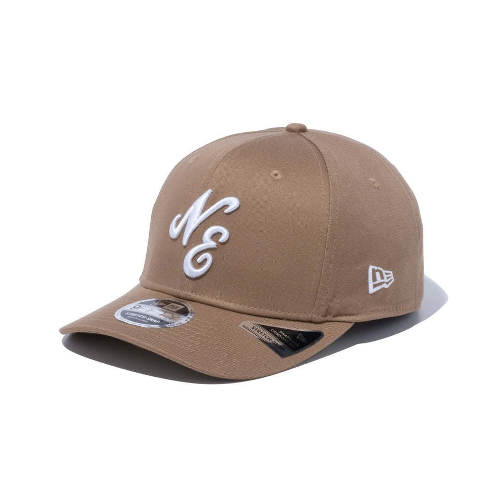 9FIFTY ストレッチスナップ Stretch Series Classic Logo クラシックロゴ カーキ - 13750962-SM | NEW ERA ニューエラ公式オンラインストア