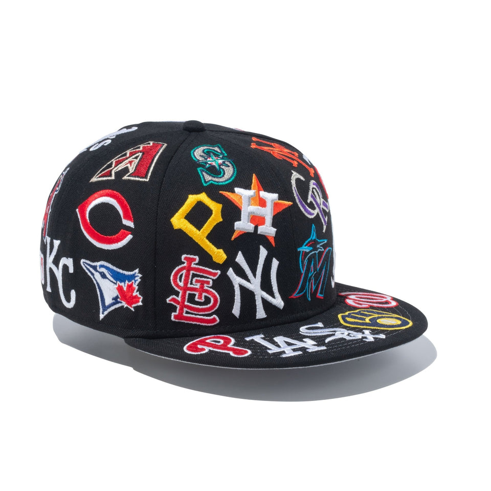 9FIFTY Team Logo Allover MLB ブラック - 13751416-OSFM | NEW ERA ニューエラ公式オンラインストア