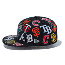 9FIFTY Team Logo Allover MLB ブラック - 13751416-OSFM | NEW ERA ニューエラ公式オンラインストア