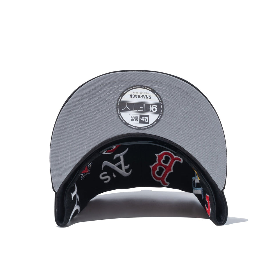 9FIFTY Team Logo Allover MLB ブラック - 13751416-OSFM | NEW ERA ニューエラ公式オンラインストア