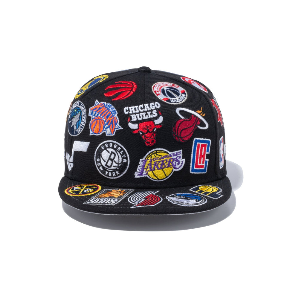 9FIFTY Team Logo Allover NBA ブラック - 13773161-OSFM | NEW ERA ニューエラ公式オンラインストア