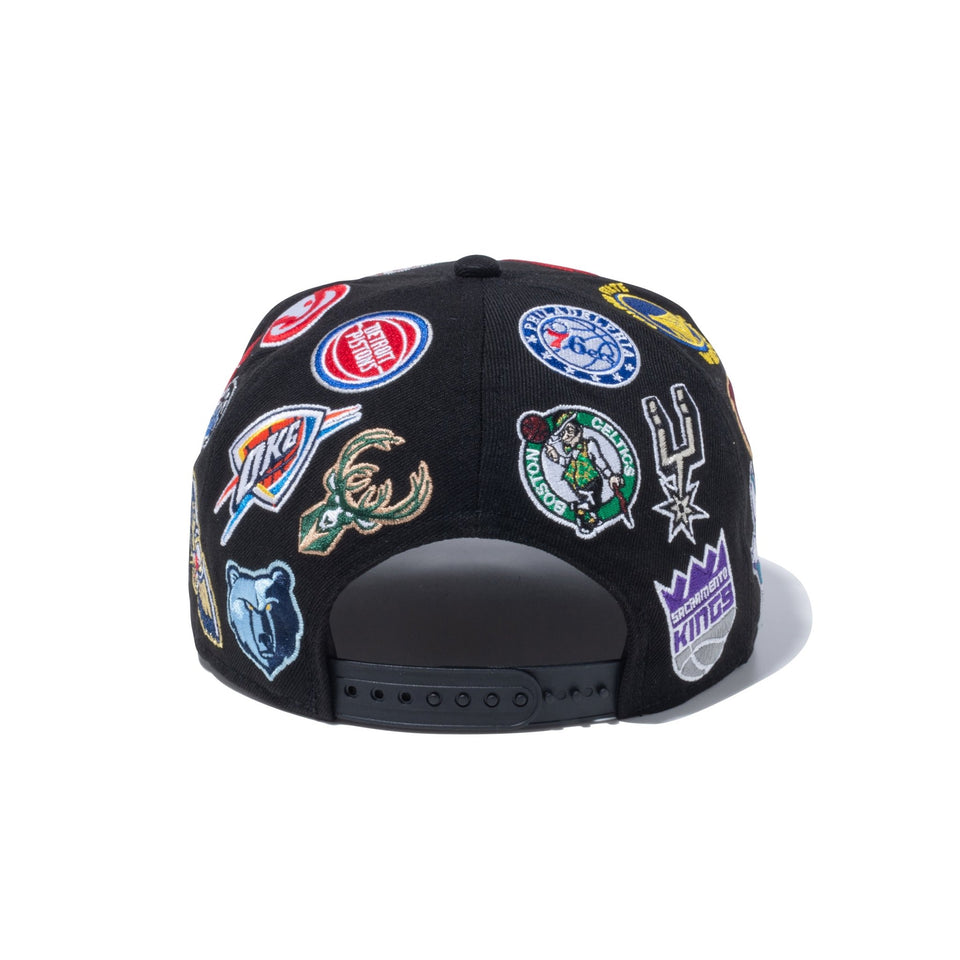 9FIFTY Team Logo Allover NBA ブラック - 13773161-OSFM | NEW ERA ニューエラ公式オンラインストア