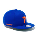 9FIFTY The COMPOUND 7 ブルー × オレンジ - 12490402-OSFA | NEW ERA ニューエラ公式オンラインストア