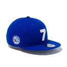 9FIFTY The COMPOUND 7 NBA フィラデルフィア・セブンティシクサーズ ブルー - 12490393-OSFA | NEW ERA ニューエラ公式オンラインストア