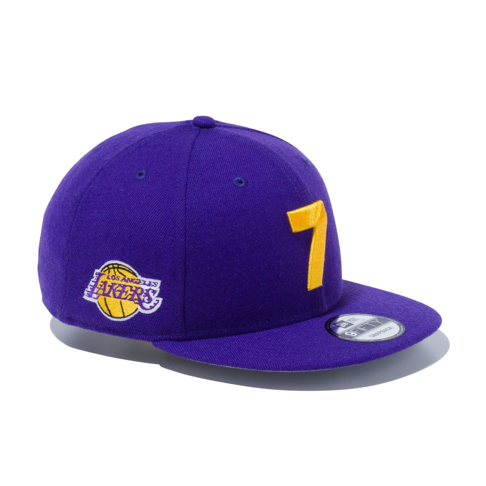 9FIFTY The COMPOUND 7 NBA ロサンゼルス・レイカーズ パープル