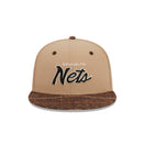 9FIFTY Traditional Check ブルックリン・ネッツ ベージュ ブラウンチェックバイザー - 13935238-OSFM | NEW ERA ニューエラ公式オンラインストア