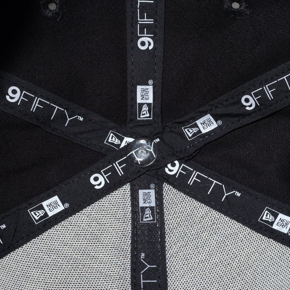 9FIFTY Triangle Sunrise Logo ブラック × クラウド/パープル パープルバイザー 【ニューエラ アウトドア】 - 13516235-SM | NEW ERA ニューエラ公式オンラインストア