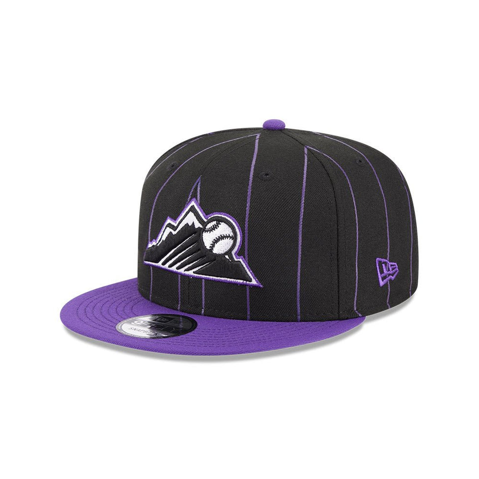 9FIFTY Vintage コロラド・ロッキーズ ブラック × パープル グレーアンダーバイザー - 13497887-OSFM | NEW ERA ニューエラ公式オンラインストア