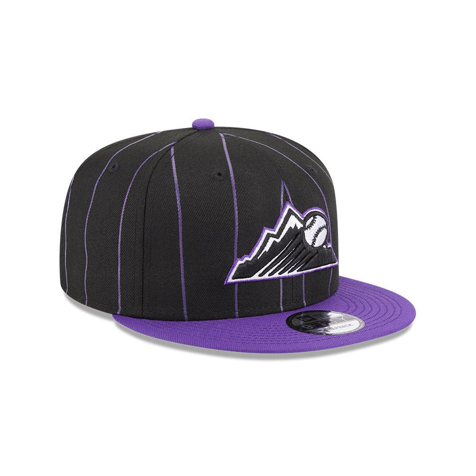 9FIFTY Vintage コロラド・ロッキーズ ブラック × パープル