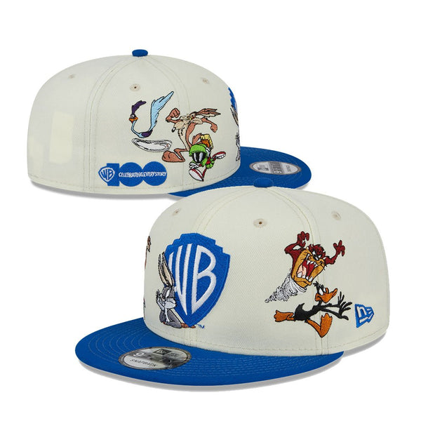 9FIFTY Warner Brother's 100th Anniversary Shield Modern クローム 