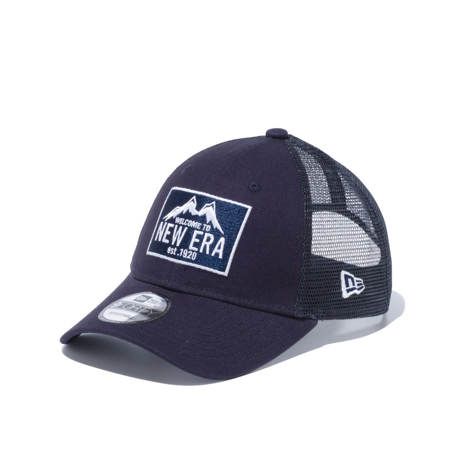 9FORTY トラッカー ニューエラ マウンテン ネイビー 【ニューエラ アウトドア】 - 12325757-OSFA | NEW ERA ニューエラ公式オンラインストア