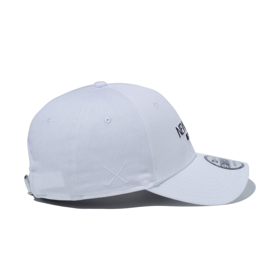 【ゴルフ】 9FORTY クロスストラップ ストレッチコットン ウォッシャブル ニューエラ 1920 ホワイト - 12325999-OSFA | NEW ERA ニューエラ公式オンラインストア