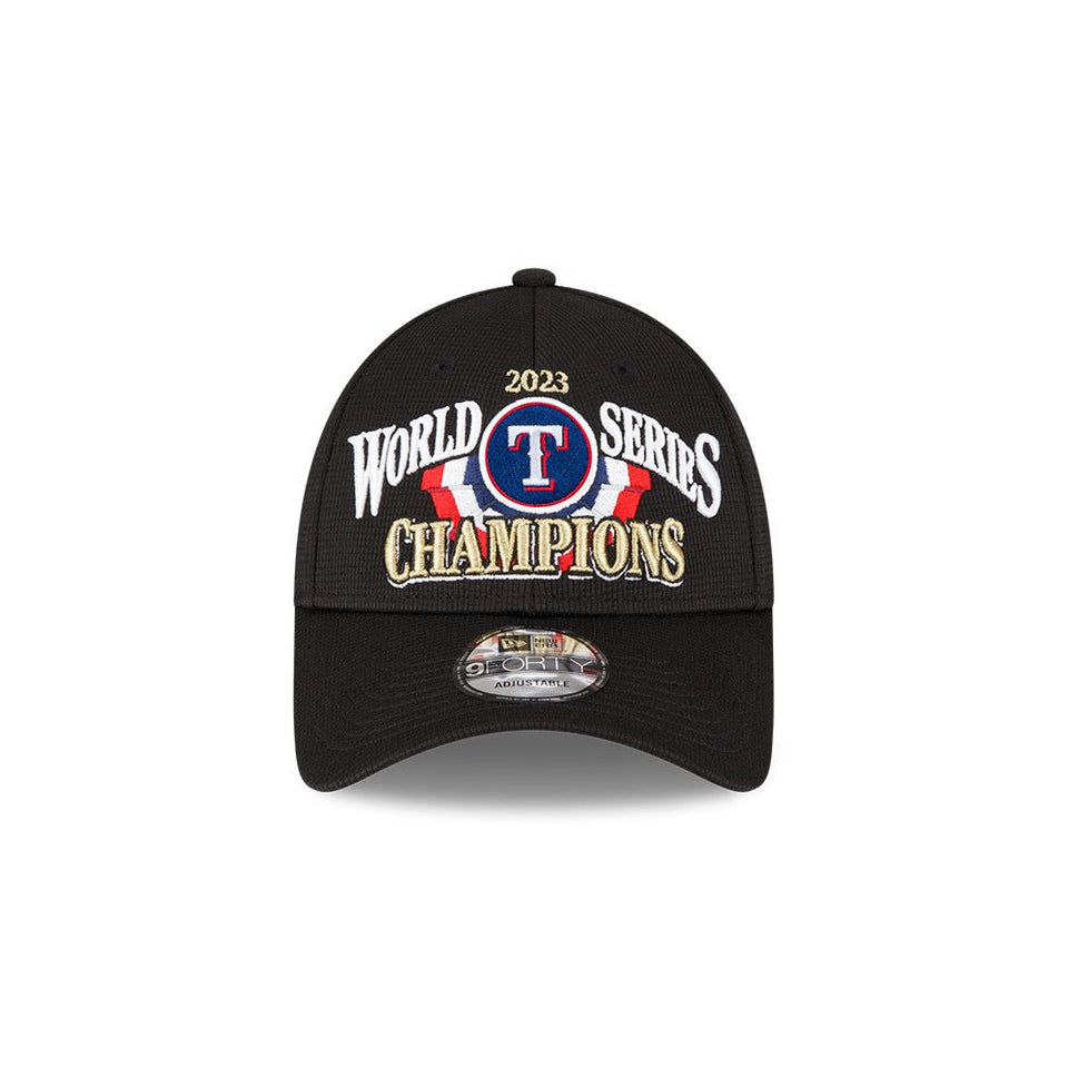 9FORTY 2023 MLB World Series Champions Locker Room Cap テキサス・レンジャーズ - 14334637-OSFM | NEW ERA ニューエラ公式オンラインストア