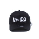9FORTY A-Frame ニューエラ 100周年ロゴ ブラック × ホワイト - 12326299-OSFA | NEW ERA ニューエラ公式オンラインストア