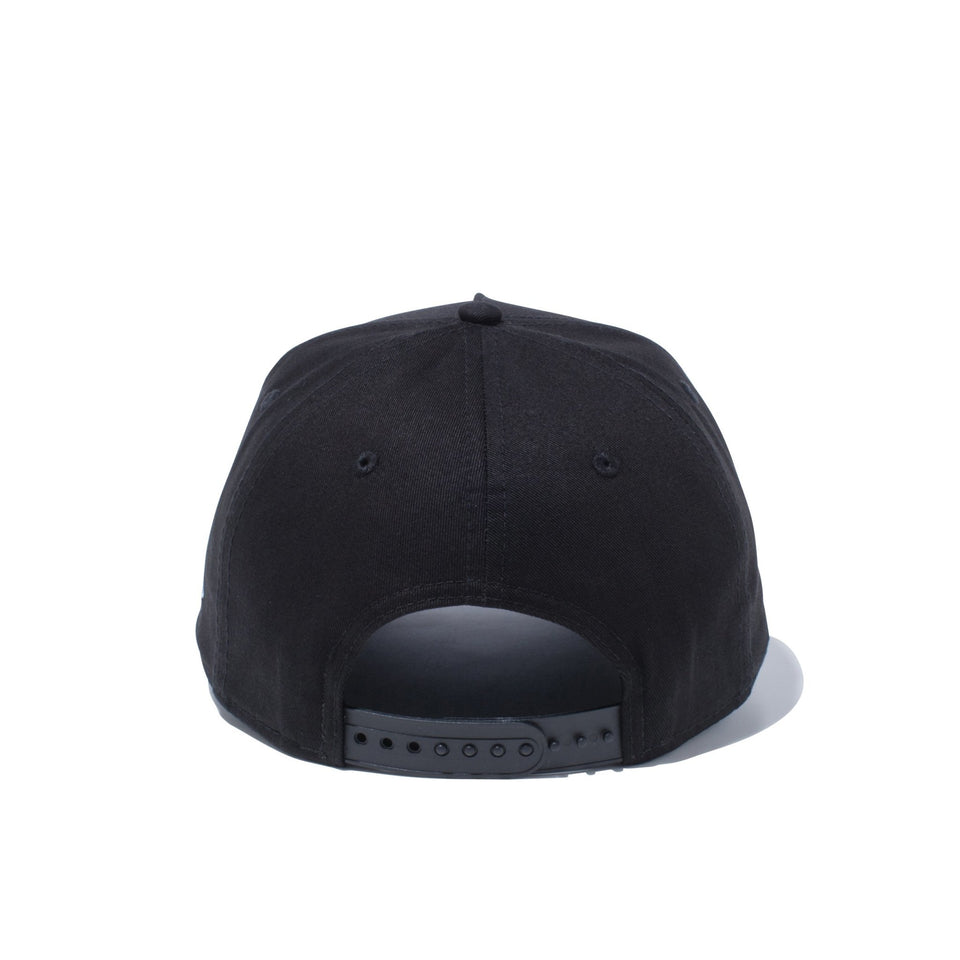 9FORTY A-Frame ニューエラ 100周年ロゴ ブラック × ホワイト - 12326299-OSFA | NEW ERA ニューエラ公式オンラインストア