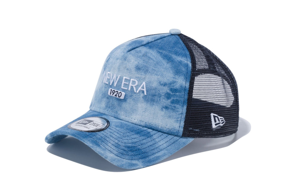9FORTY A-Frame トラッカー タイダイデニム インディゴデニム - 12082878-OSFA | NEW ERA ニューエラ公式オンラインストア