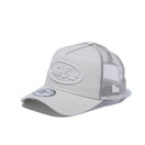 9FORTY A-frame トラッカー ウォッシュドコットン オーバルロゴ ストーン - 12326191-OSFA | NEW ERA ニューエラ公式オンラインストア