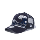 9FORTY A-Frame トラッカー 浮世絵 波 ネイビー - 12326196-OSFA | NEW ERA ニューエラ公式オンラインストア