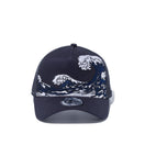 9FORTY A-Frame トラッカー 浮世絵 波 ネイビー - 12326196-OSFA | NEW ERA ニューエラ公式オンラインストア