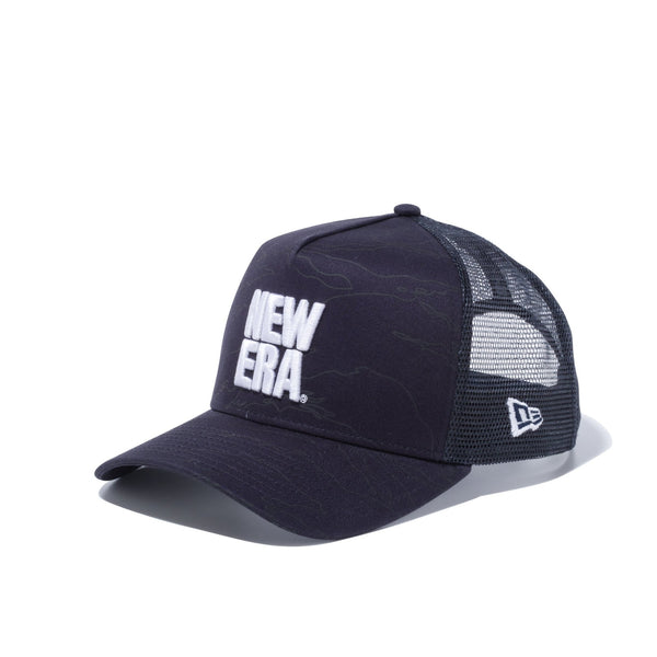 9FORTY A-Frame トラッカー スクエアニューエラ ネイビータイガー