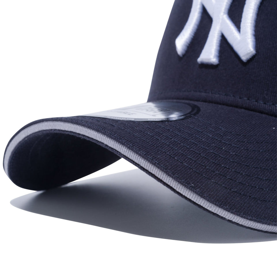 9FORTY A-Frame トラッカー ベーシックファブリックス ニューヨーク・ヤンキース ネイビー - 12326256-OSFA | NEW ERA ニューエラ公式オンラインストア