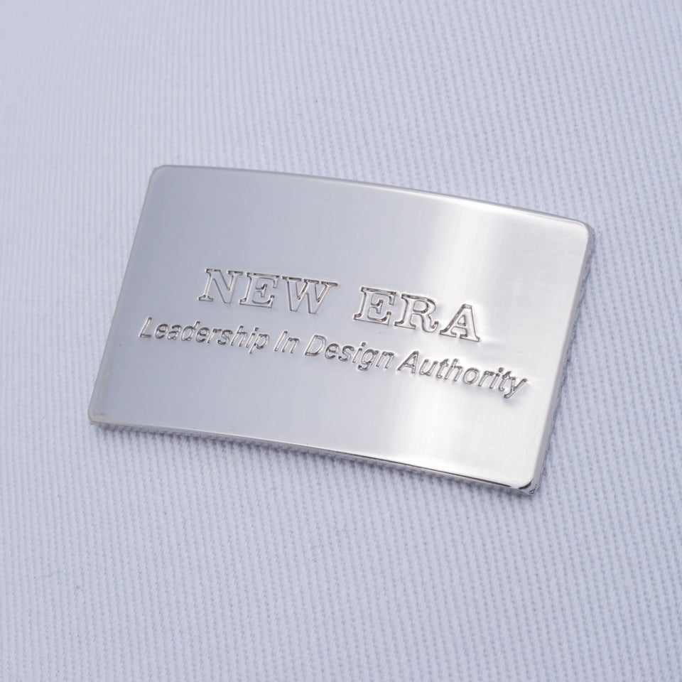 9FORTY A-Frame トラッカー メタルプレート ホワイト × シルバーメタルプレート - 12326266-OSFA | NEW ERA ニューエラ公式オンラインストア