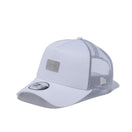 9FORTY A-Frame トラッカー メタルプレート ホワイト × シルバーメタルプレート - 12326266-OSFA | NEW ERA ニューエラ公式オンラインストア