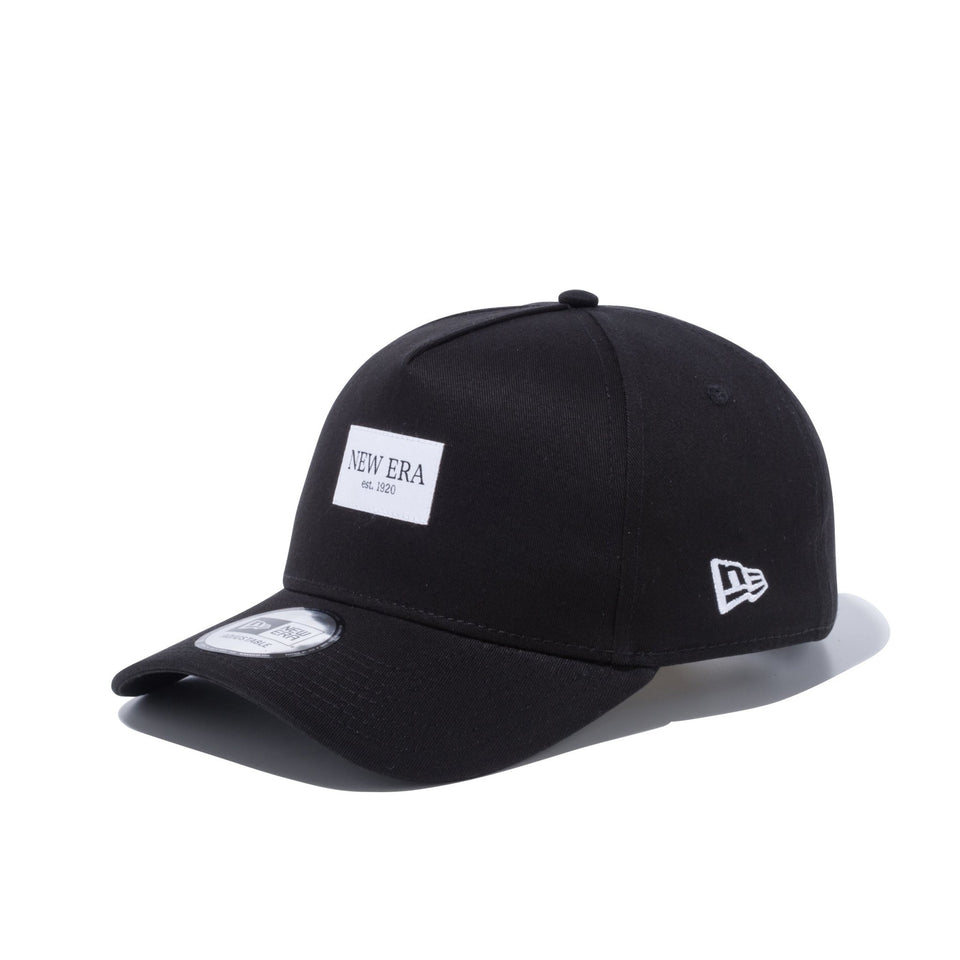 9FORTY A-Frame パッチロゴ ブラック - 12326292-OSFA | NEW ERA ニューエラ公式オンラインストア