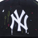 9FORTY A-Frame スプラッシュ エンブロイダリー ニューヨーク・ヤンキース ブラック - 12326297-OSFA | NEW ERA ニューエラ公式オンラインストア