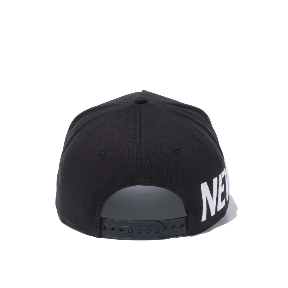 9FORTY A-Frame エッセンシャル ブラック × スノーホワイト - 12326301-OSFA | NEW ERA ニューエラ公式オンラインストア
