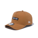 9FORTY A-Frame ダックキャンバス ウーブンパッチ タン - 12326305-OSFA | NEW ERA ニューエラ公式オンラインストア