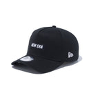 9FORTY A-Frame ダックキャンバス ウーブンパッチ ブラック - 12326308-OSFA | NEW ERA ニューエラ公式オンラインストア