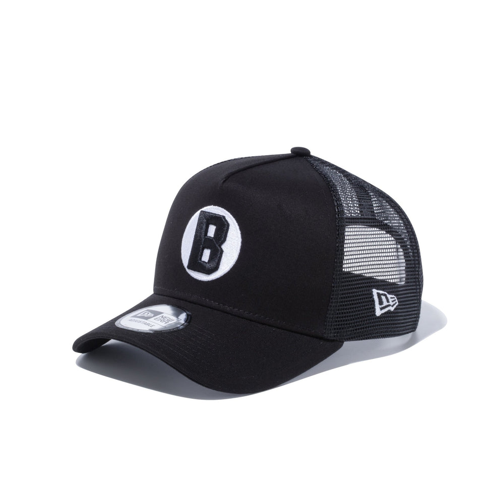 9FORTY A-Frame トラッカー ニグロリーグ ボルチモア・ブラックソックス ブラック - 12336641-OSFA | NEW ERA ニューエラ公式オンラインストア