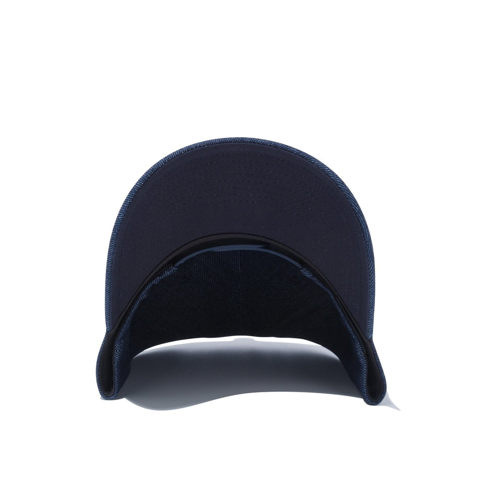 9FORTY A-Frame メタルフラッグロゴ インディゴデニム - 12540659-OSFM | NEW ERA ニューエラ公式オンラインストア