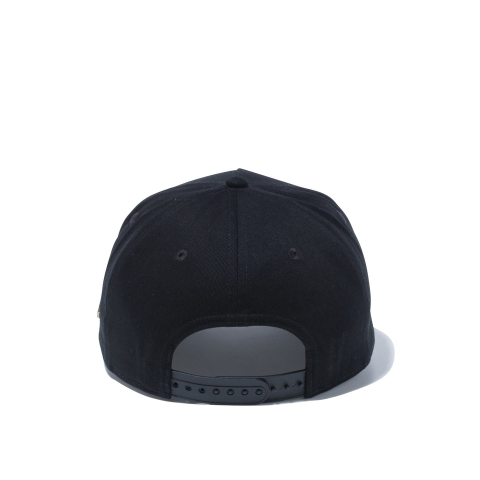 9FORTY A-Frame メタルフラッグロゴ ブラック - 12540660-OSFM | NEW ERA ニューエラ公式オンラインストア