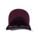 9FORTY A-Frame ダックキャンバス レザーパッチ マルーン × ラクリーン - 12540670-OSFM | NEW ERA ニューエラ公式オンラインストア