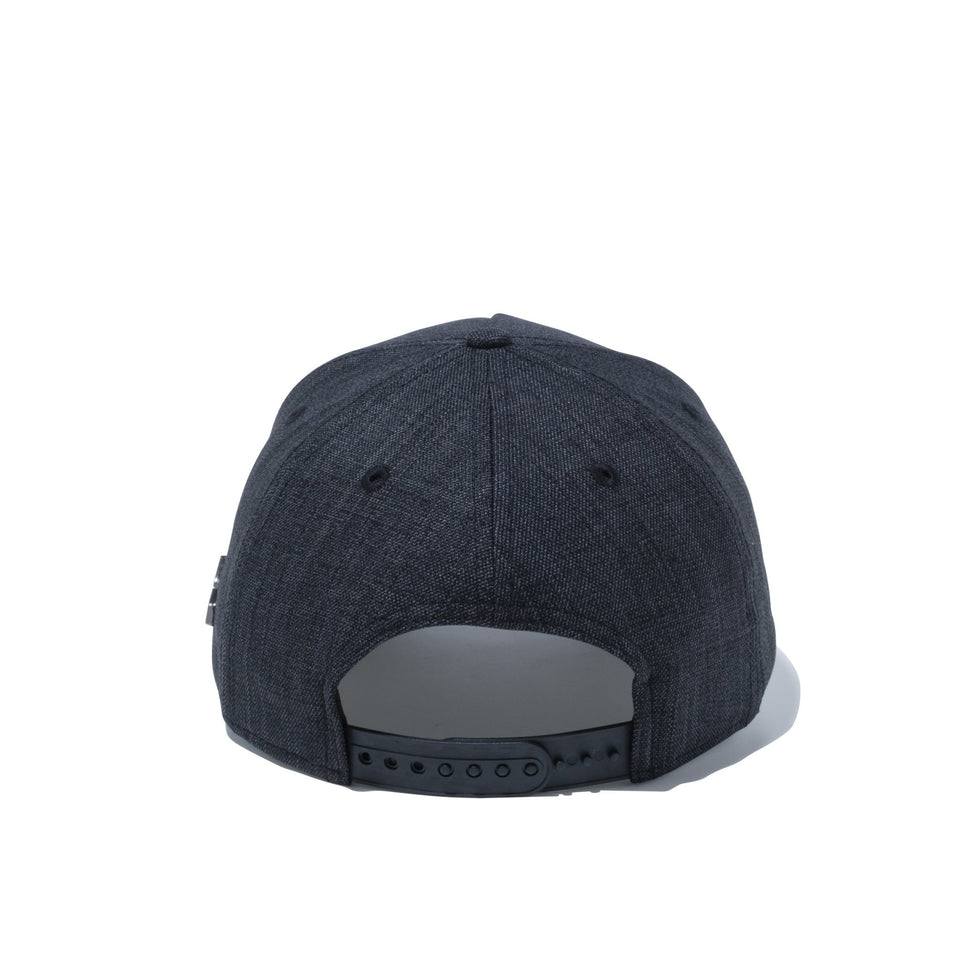 9FORTY A-Frame シャンブレー チャコール メタルフラッグロゴ - 12540676-OSFM | NEW ERA ニューエラ公式オンラインストア