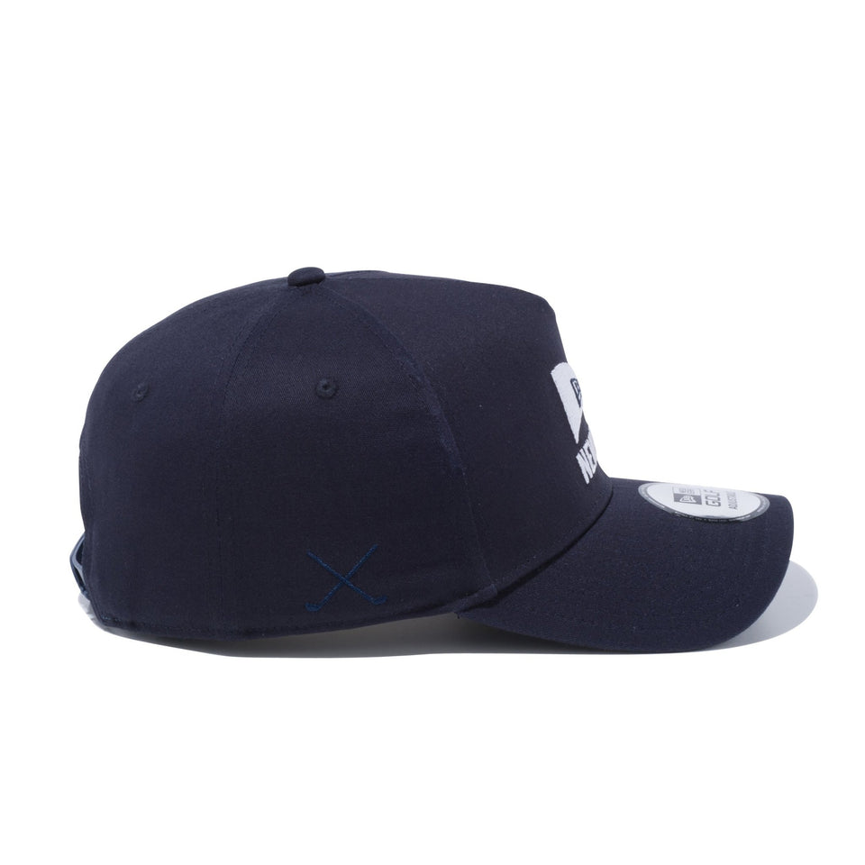 【ゴルフ】 9FORTY A-Frame ストレッチコットン ウォッシャブル ピンフラッグ ロゴ ネイビー - 12541350-OSFM | NEW ERA ニューエラ公式オンラインストア