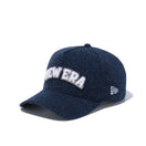 【ゴルフ】 9FORTY A-Frame ヘリンボーン アーチロゴ ネイビー × スノーホワイト - 12541358-OSFM | NEW ERA ニューエラ公式オンラインストア
