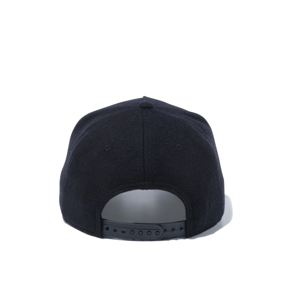 【ゴルフ】 9FORTY A-Frame ヘリンボーン アーチロゴ ブラック × スノーホワイト - 12541360-OSFM | NEW ERA ニューエラ公式オンラインストア