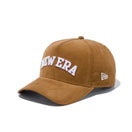 【ゴルフ】 9FORTY A-Frame コーデュロイ アーチロゴ ブラウン - 12541366-OSFM | NEW ERA ニューエラ公式オンラインストア