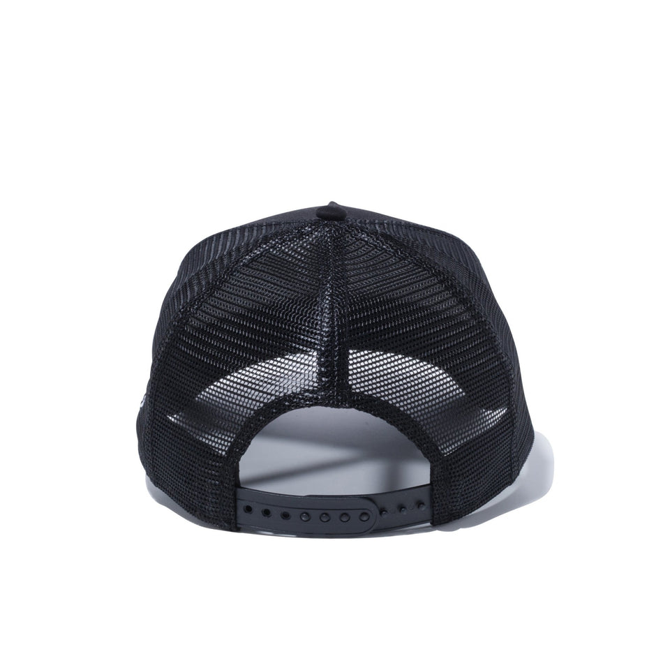 9FORTY A-Frame トラッカー ウーブンラベル ブラック - 12556445-OSFM | NEW ERA ニューエラ公式オンラインストア